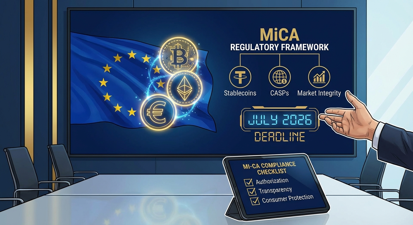 The MiCA Countdown: What Every Crypto Business Needs to Know Before July 2026