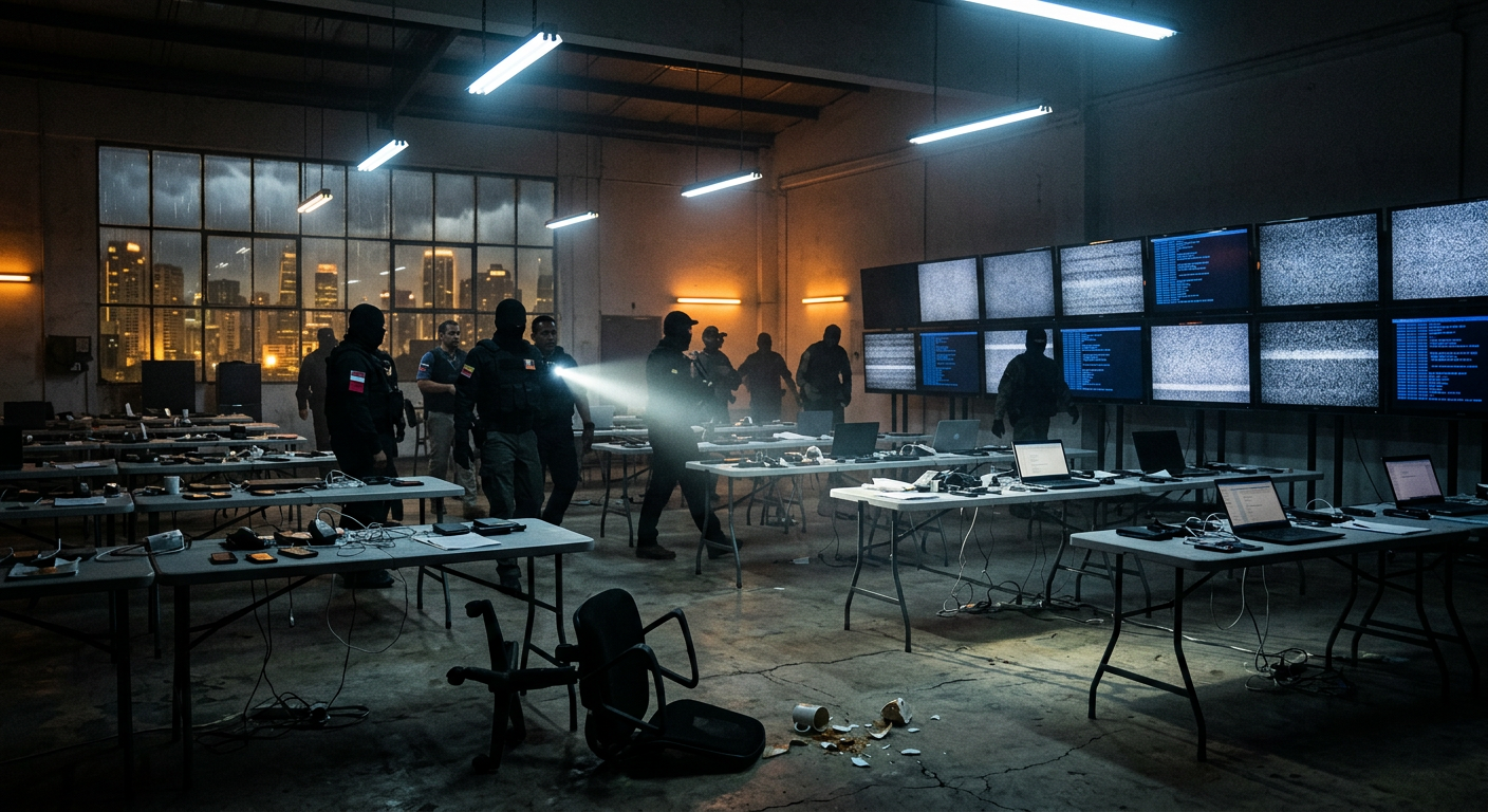 276 Arrested, $701M Seized: Global Operation Dismantles Nine Crypto Scam Centers